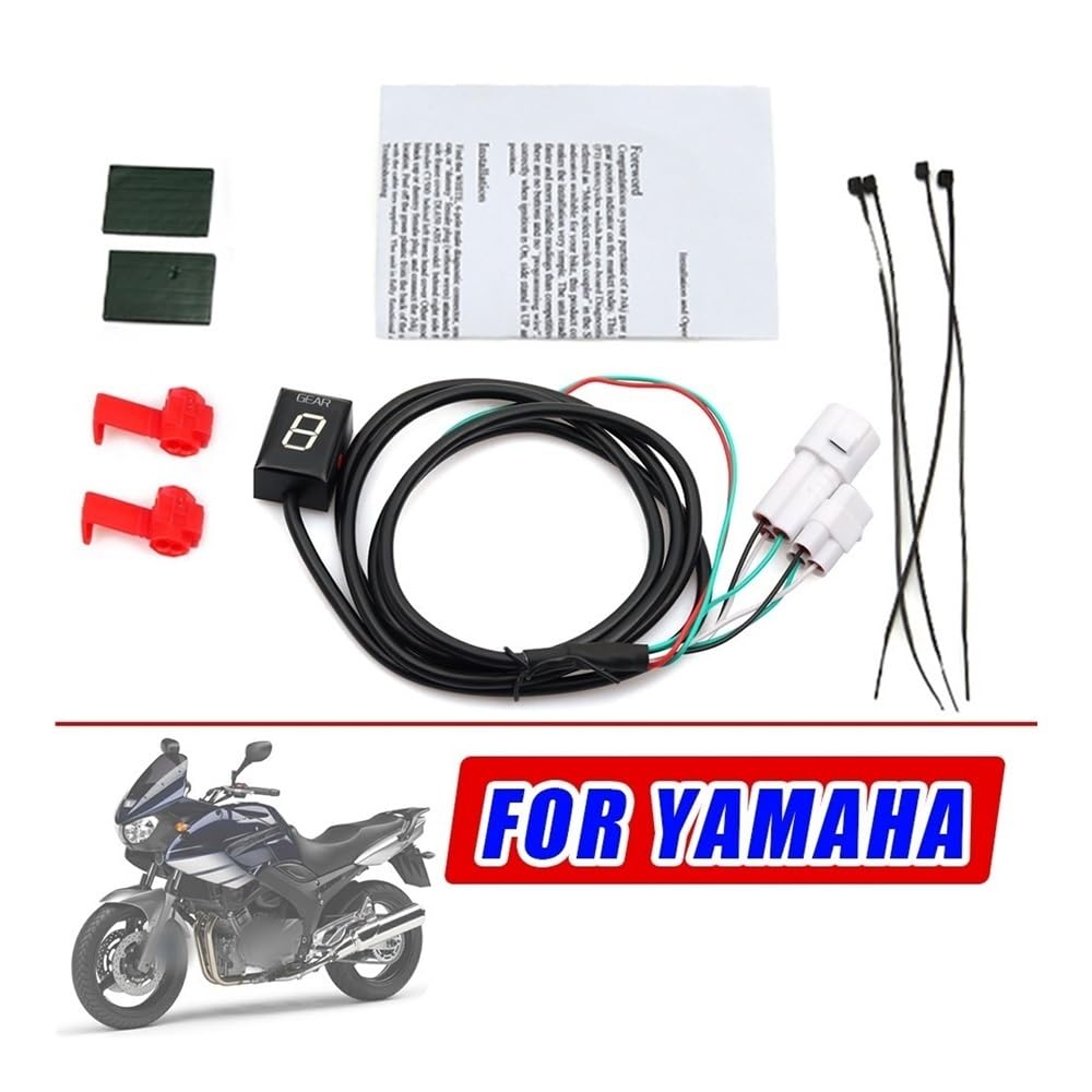 Yamaha TDM900 TDM 900 TDM FZ400 Fazer FZ 400 2002 Motorradzubehör Getriebeanzeige 1-6 Gang