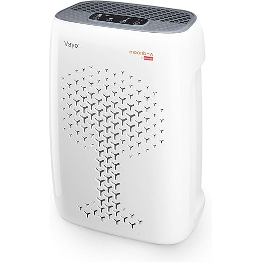Moonbow by Hindware Vayo HS KJ400 70 Watt Air Purifier Whit