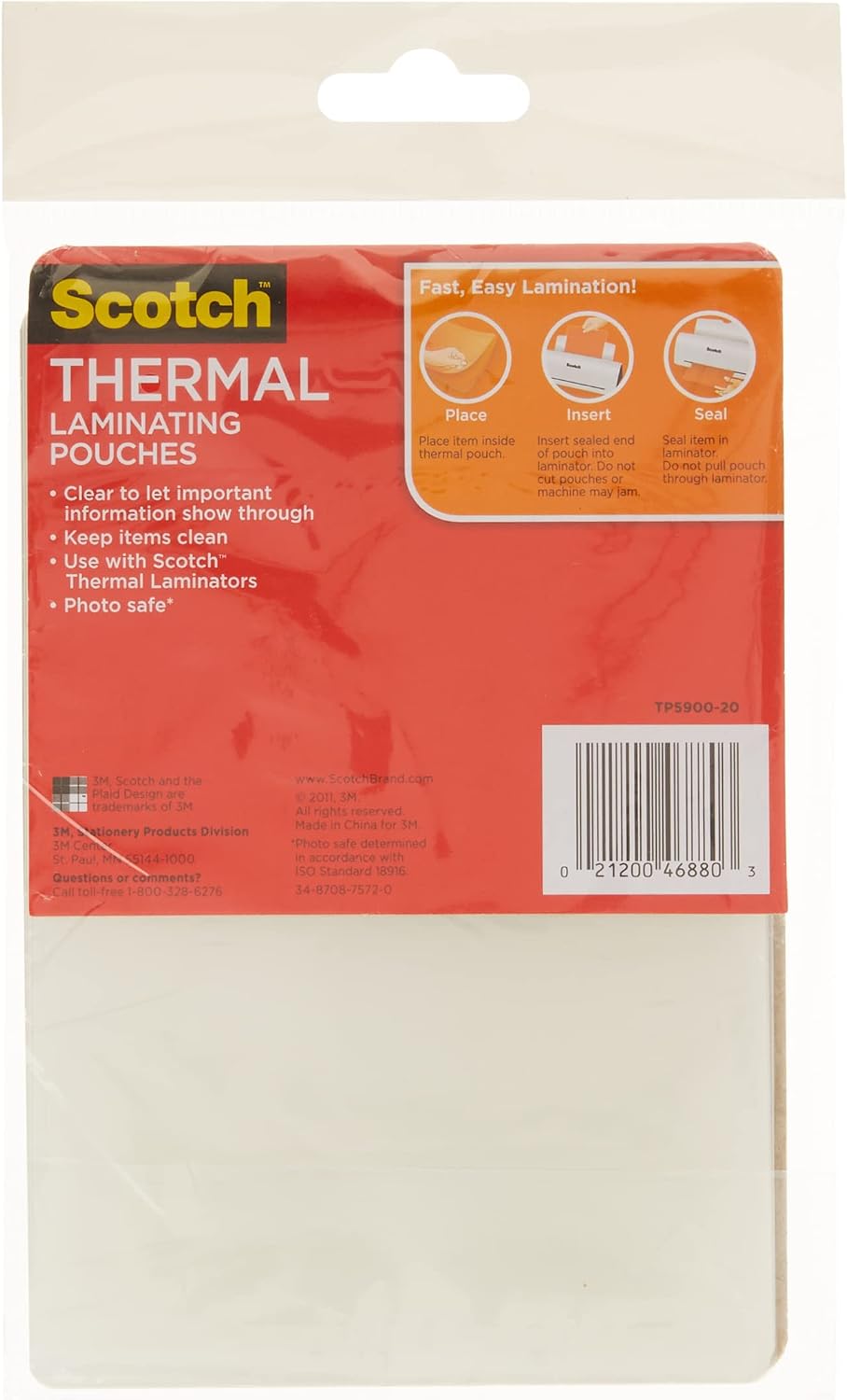 Scotch Thermal Laminating Pouches