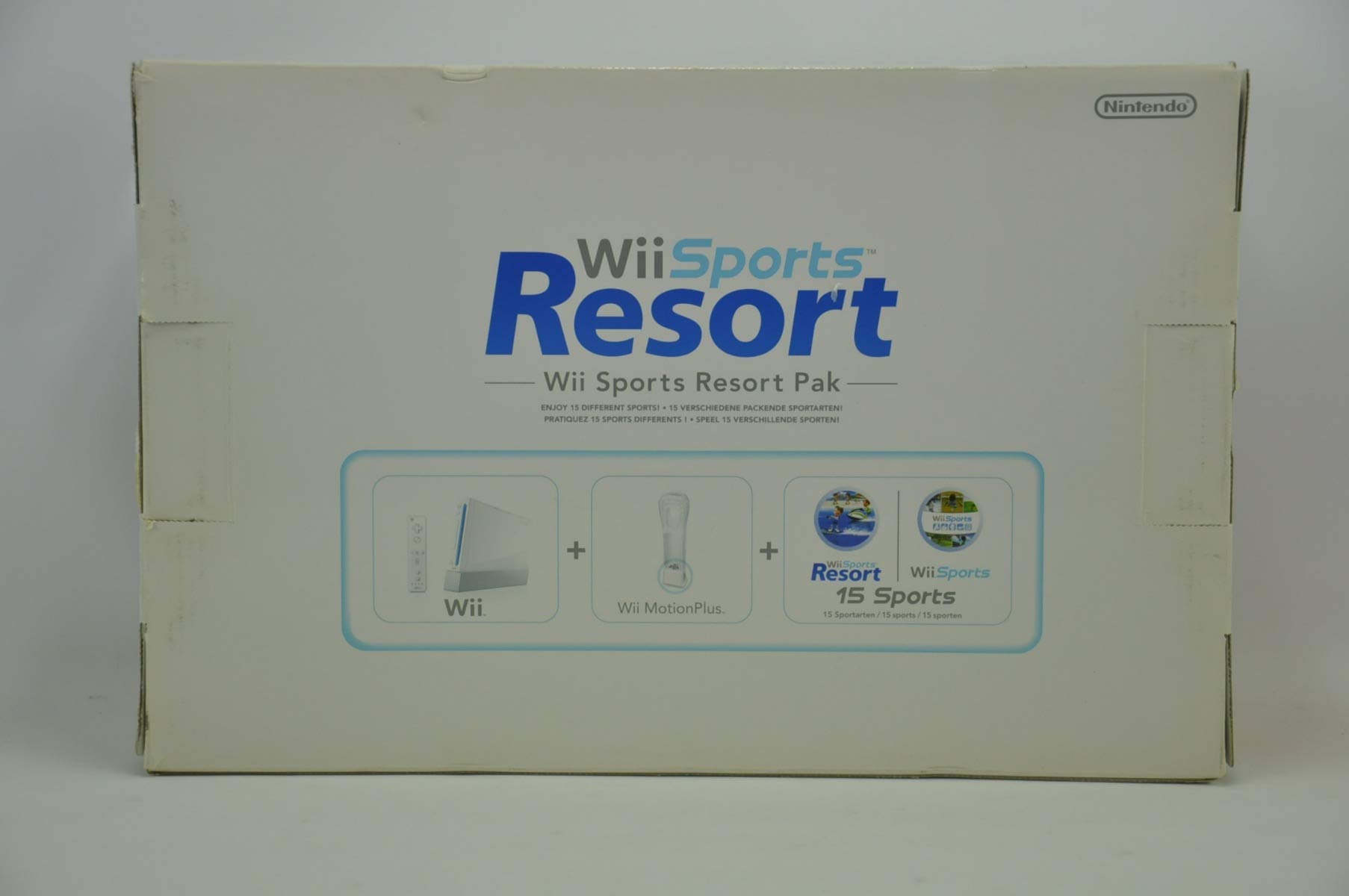 Nintendo Console Wii blanche + accessoires (inclus Wii Sports + Wii Sports Resort)