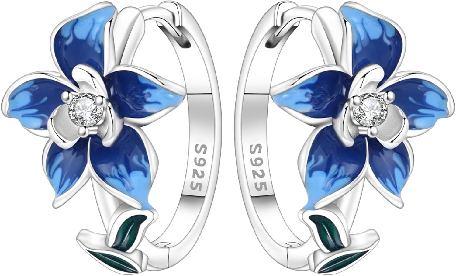 Hoop Earrings for Women, Hypoallergenic 925 Sterling Silver Hoops, Minimalist Everyday Earrings for Sensitive Ears, Perfect Daily Jewelry Gifts