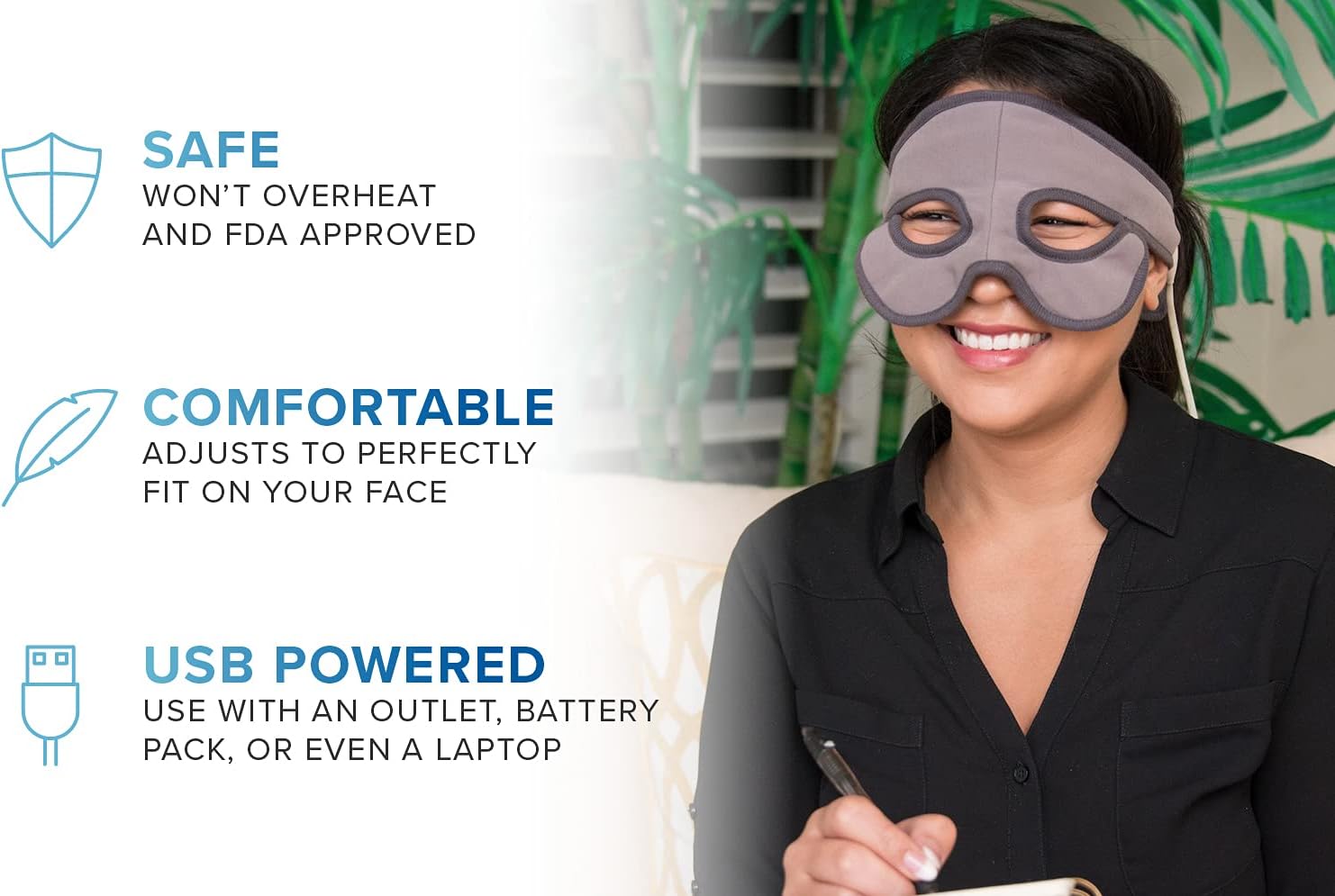 Sniff Relief Heated Electric Sinus Mask