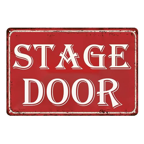 Stage Door Tin Sign Broadway Musical Posters Movie And Musical