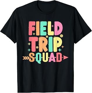Matching Field Trip Squad Teacher And Students T-Shirt