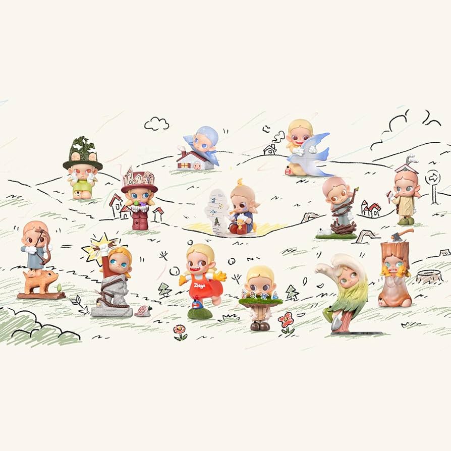 Amazon.co.jp: POP MART ZSIGA Borderline Drifter シリーズ 【3ピース