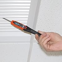 Vista 5 de Termómetro de bolsillo digital Klein Tools ET05, termómetro de lectura instantánea HVAC con pantalla retroiluminada, amplio rango de medición