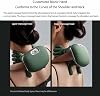 جهاز تدليك محمول للاسترخاء للرقبة والظهر، مع رقعة للعين، 2025 Uprded Neck & Shoulder Pro، جهاز تدليك يدوي رئيسي، تعديل 3 سرعات، تدليك كهربائي ثلاثي الأبعاد للأنسجة العميقة للرقبة، Bac