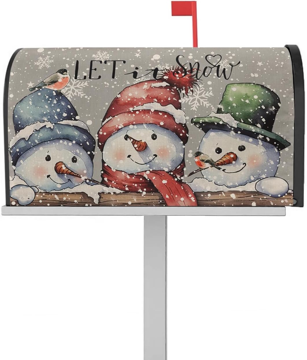 Christmas Mailbox Covers Standard Size, Shabby