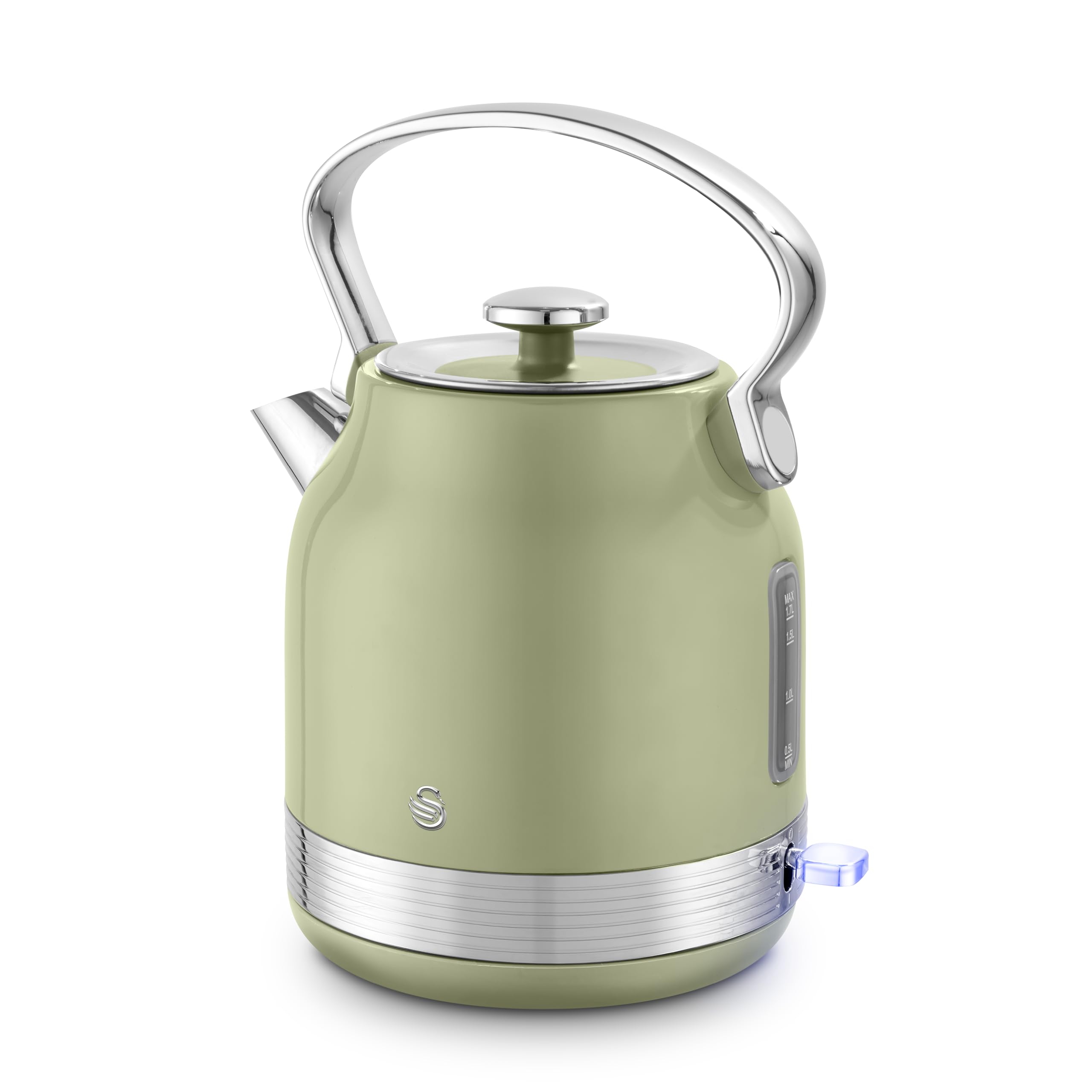 Swan Unisex Green Retrorevive Traditional Kettle In | Size: A