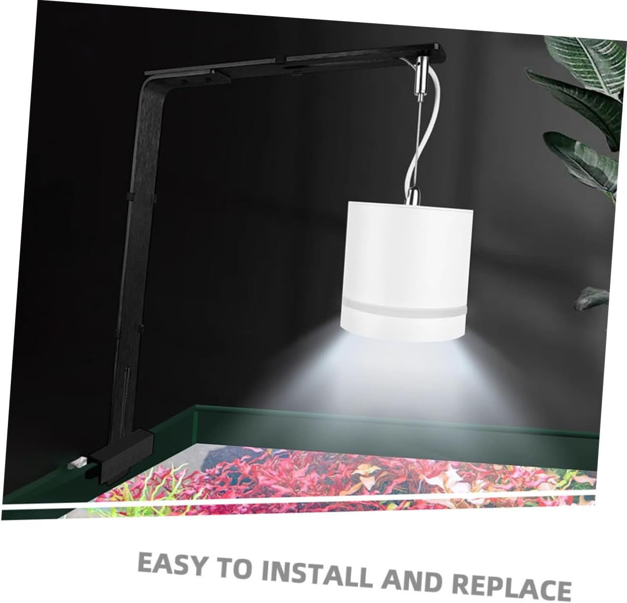 2pcs Aluminum Alloy Fish Tank Light Stand Sturdy Clip Holder for Aquarium Lighting Easy Installation for Optimal Illumination of Aquatic Environments
