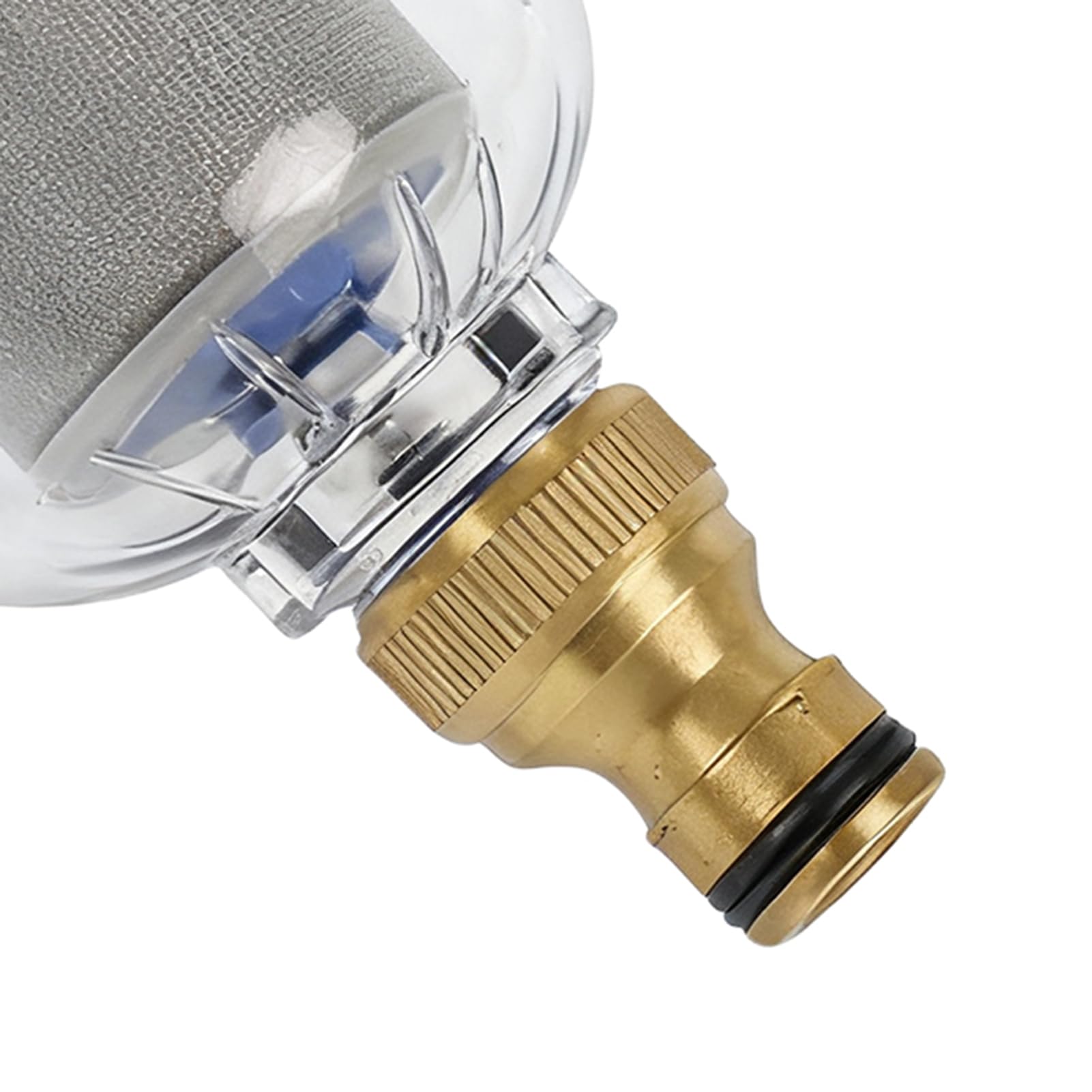 Filtro RV – Purificatore per rubinetto in acciaio inox, filtro per impurità per rubinetto da campeggio, per roulotte, camper, marine, giardino, cortile, balcone, patio, prato