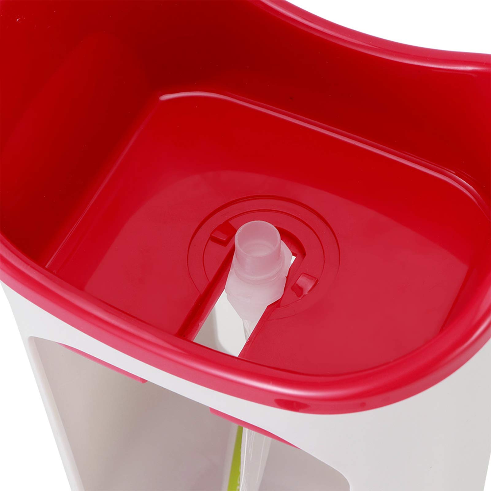 Squeeze Station Press & Sistema di Conservazione Sacchetti per Alimenti Portatili Rosy Red