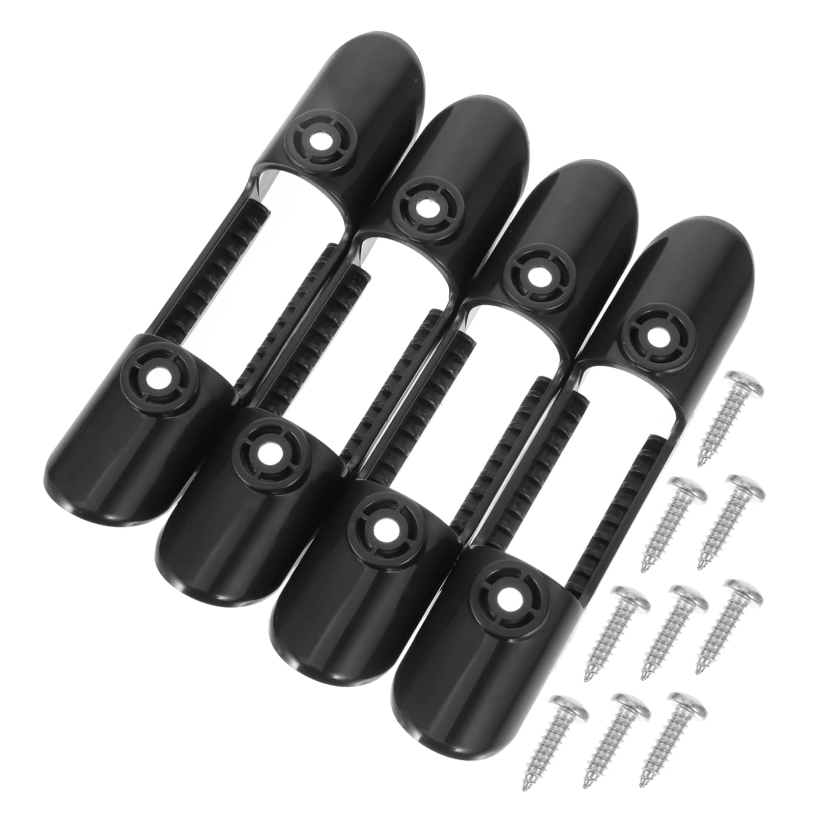 BESPORTBLE Paddelschnalle Stange Driftsocke Für Fischerboot Bausatz Handhaben Kajak Stecker Haken Kajak-attikastopfen Kajak Paddelhalter Clip Paddelklemme Für Kanus Black Plastik