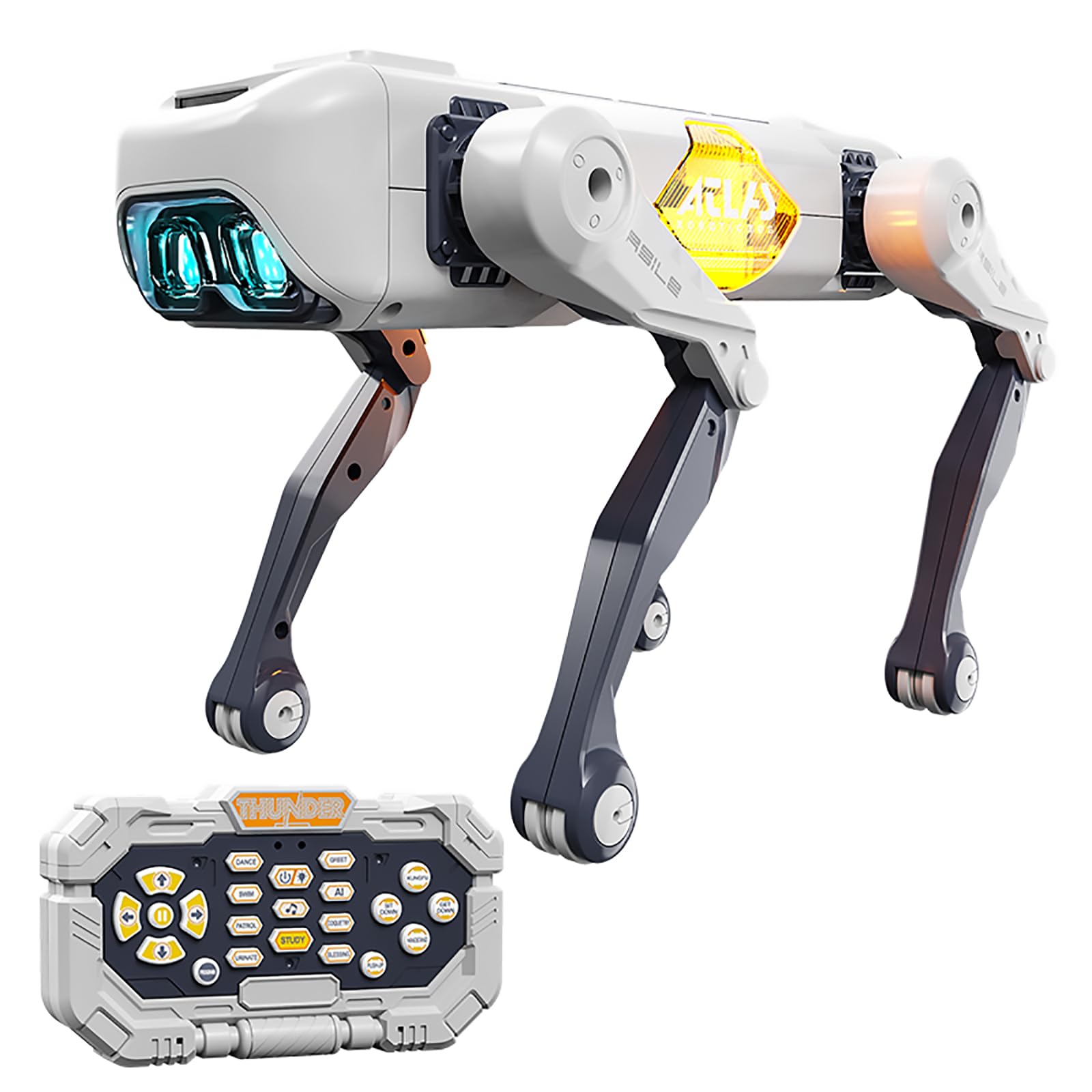 ANTSIR Smart Interactive Robot Dog Companion Pet Toy with Remote for Kids | Remote, Voice…