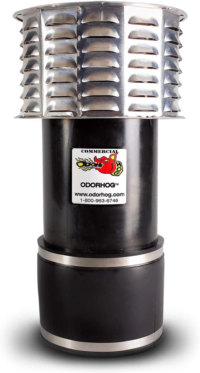 OdorHog Metal Cap Clamp On Vent Stack Pipe Filter Ubuy Kosovo