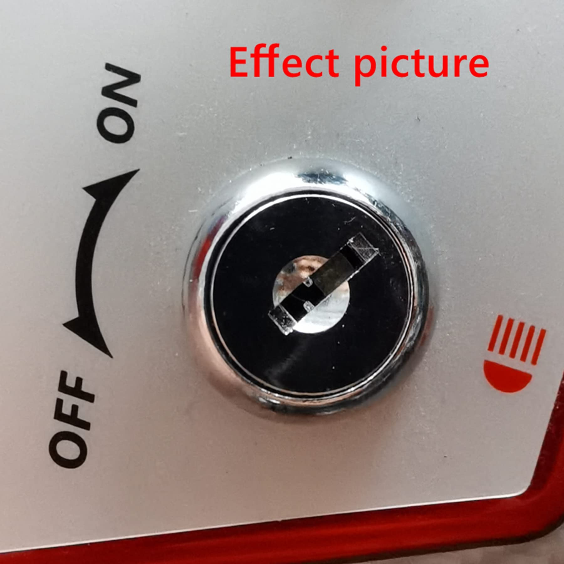 1PC Electric door switch, For electric door locks for mobility scooters, mobility scooter key switch repair and replacement, same shape can be replaced