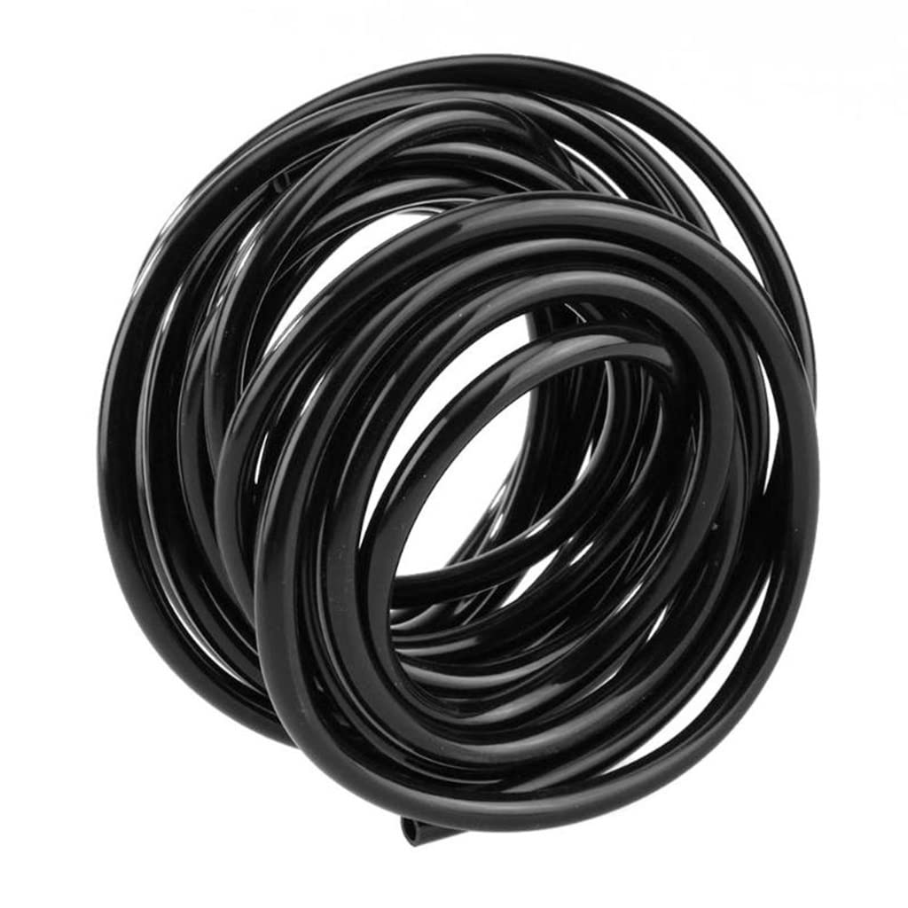 Conduite d'irrigation goutte-à-goutte, Tube d'irrigation goutte à en PVC noir, 4/7mm, plusieurs tailles(50m)
