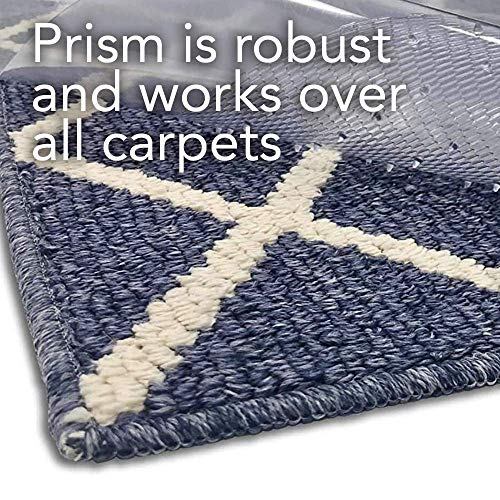 Resilia Premium Heavy Duty Floor Runner/Protector For Carpet Floors – Skid-Resistant, Clear, Plastic Vinyl, Clear Prism, 27 Inches X 12 Feet #TOP1