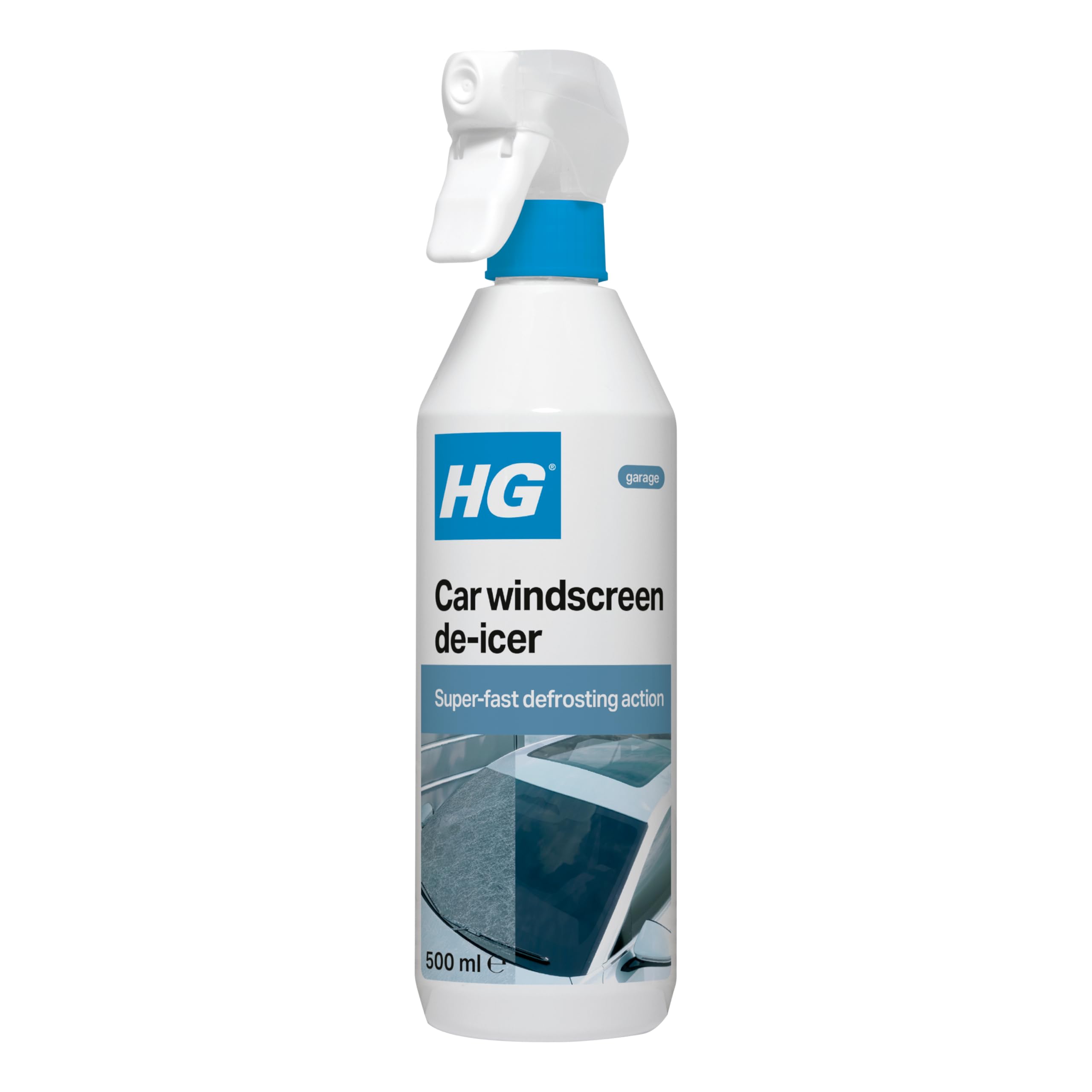 HG Car Windscreen De-Icer Spray 500ml Works Remarkably Quickly and Effectively
