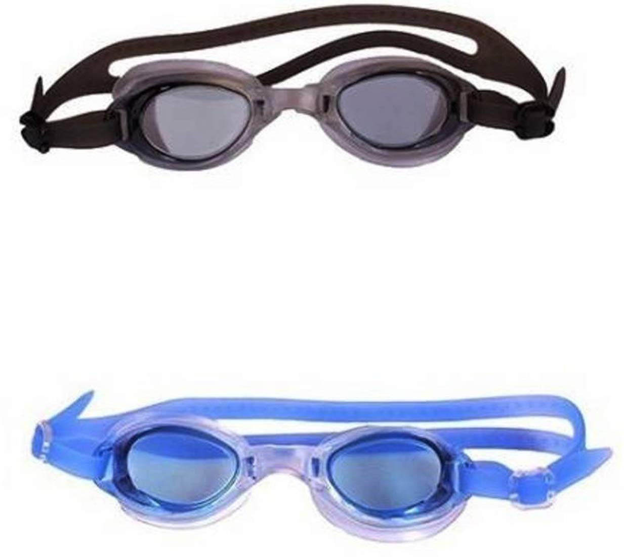 Cool DEALZZ Swimming Goggles for Adults(Pack of 2-Blue,Black) (B07YP7LHVT) Amazon Price History, Amazon Price Tracker