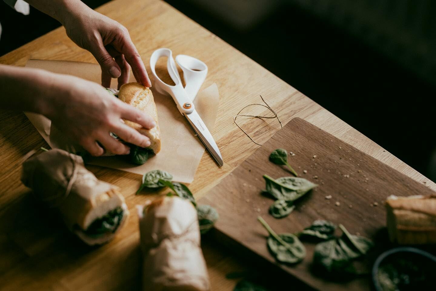 Fiskars Universal Scissors, Total Length: 24 cm, Quality Steel/Synthetic Material, Functional Form, White, 1020414