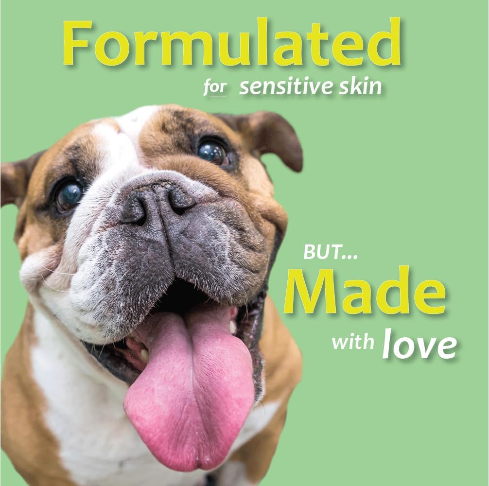 Pet Shampoo and Cream Rinse Set, Hypoallergenic Formula with Essential Fatty Acids, Natural Moisturizing for Pets, 12 fl oz (Cream Rinse) image 5