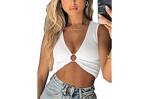 White Claw Sexiest Cropped Tops for Women