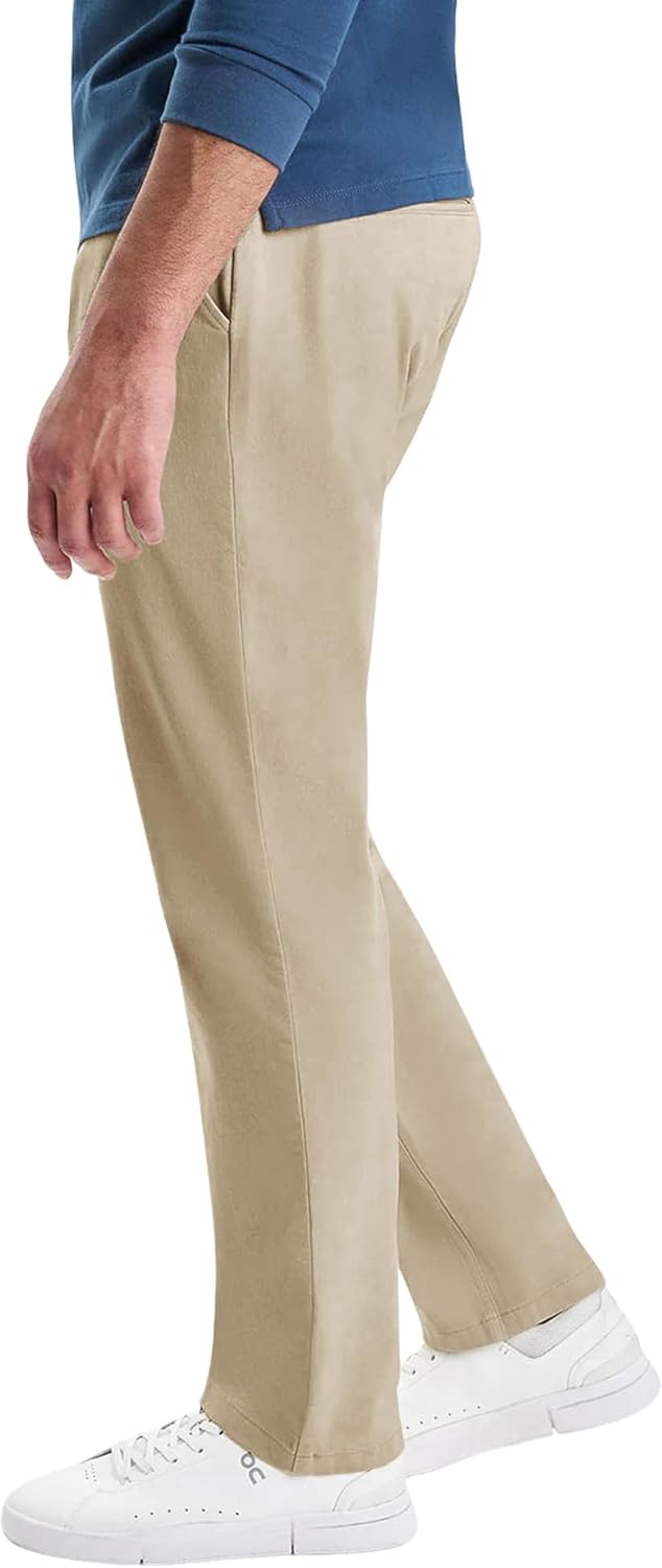 Men's 4-Way Stretch Dress Pants with Expandable Waist - Wrinkle-Free for Business & Casual - Image 3