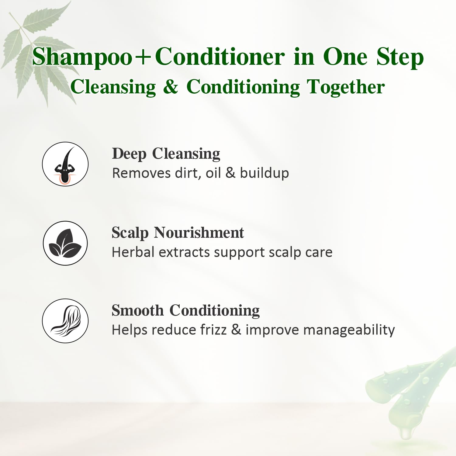 Axiom Mukti Gold Herbal Hairwash + Conditioner | Blend of 15+ Ayurvedic Herbs | For Nourishing Hair, Repairs Dry, Damaged Hair | Paraben & Sulphate Free | For all Hair Types, 400mL (Pack of 2) 2