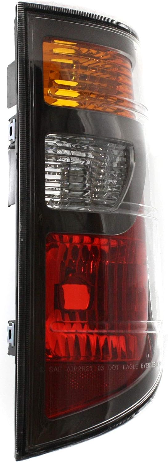 Evan Fischer Driver and Passenger Side Tail Light Compatible with 2006-2008 Honda Ridgeline - HO2819131, HO2818131