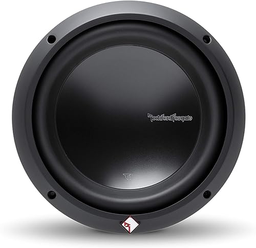 Rockford Fosgate Subwoofer T1D410 Power DVC T1 de 4 ohmios de 10 pulgadas
