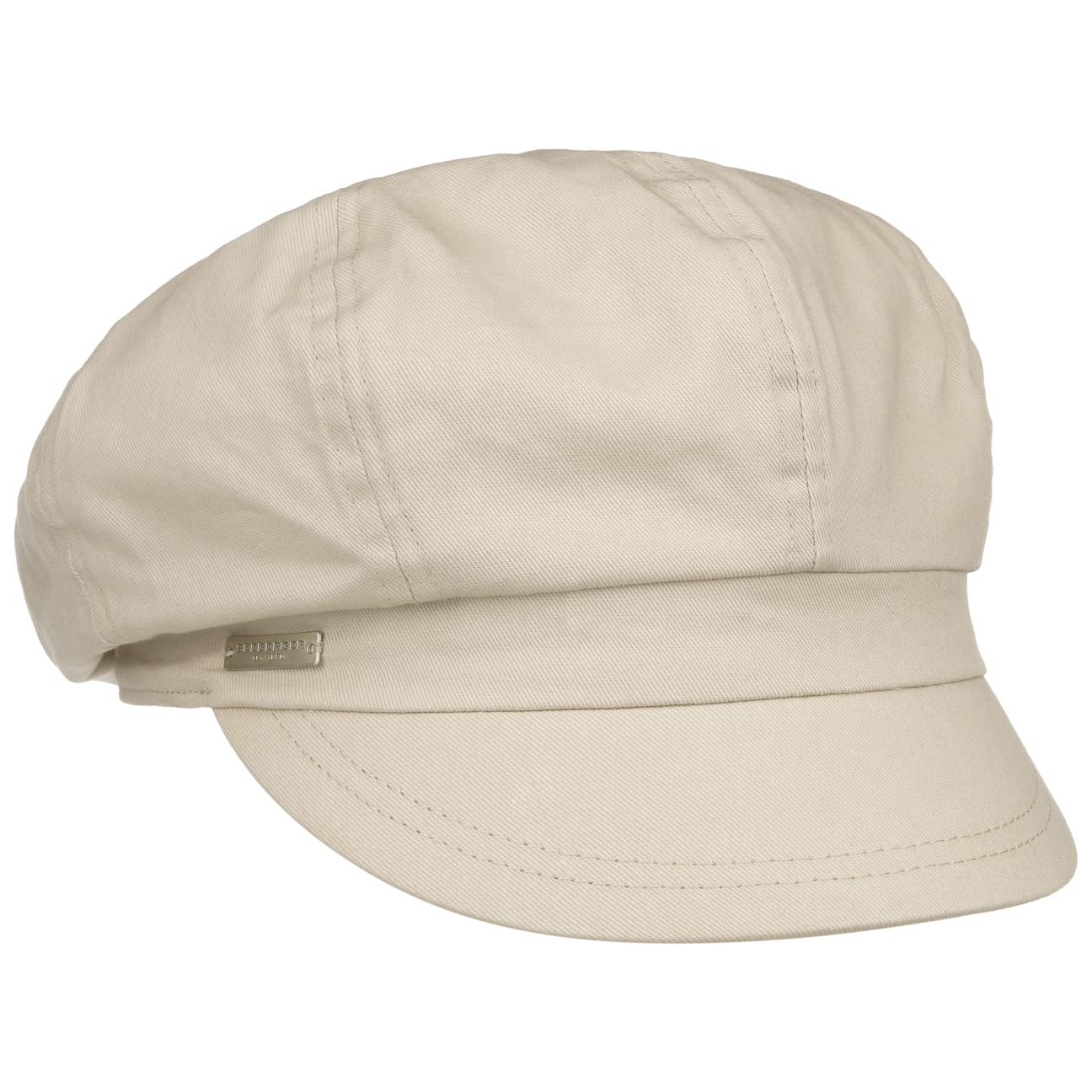 Seeberger Unisex Kids Beige Azalee Newsboy Cap By