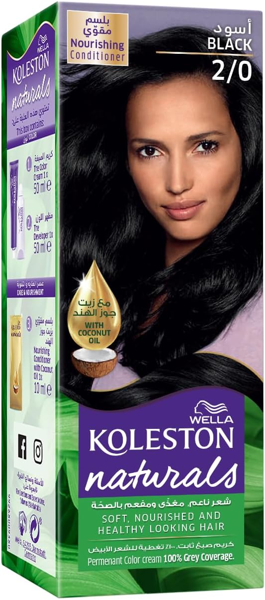 Koleston Naturals Black 2/0