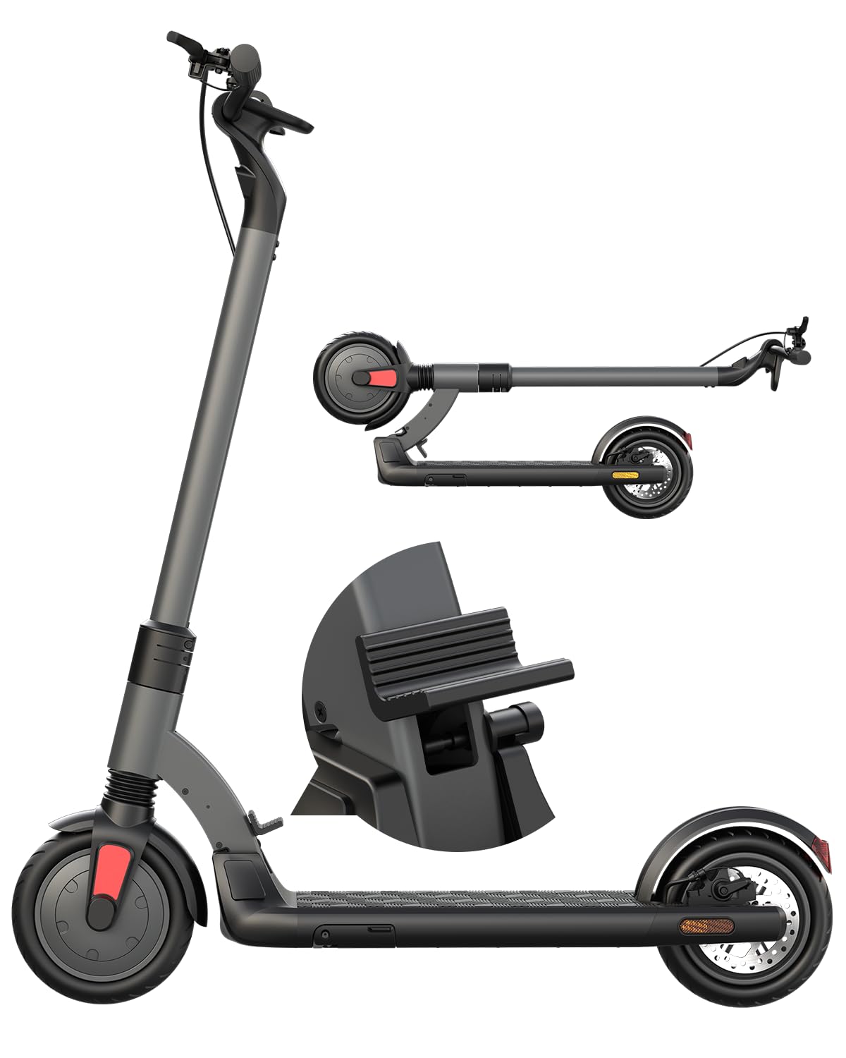 Atomi Electric Scooter E20 E30 Alpha Lite 500W 650W Motor Electric Scooter with 19 Miles Long Range 15