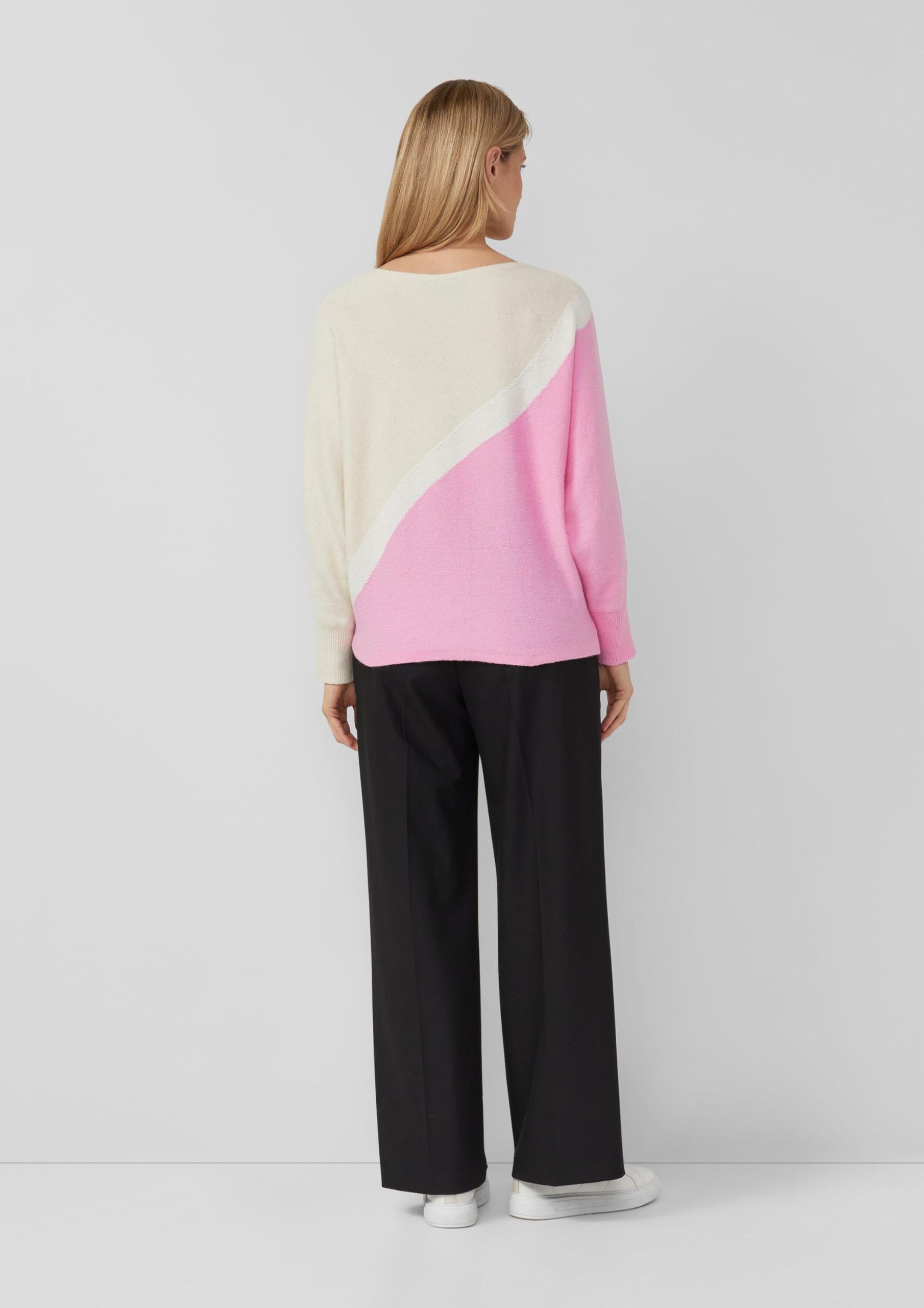 s.Oliver Feinstrickpullover mit Fledermausärmeln