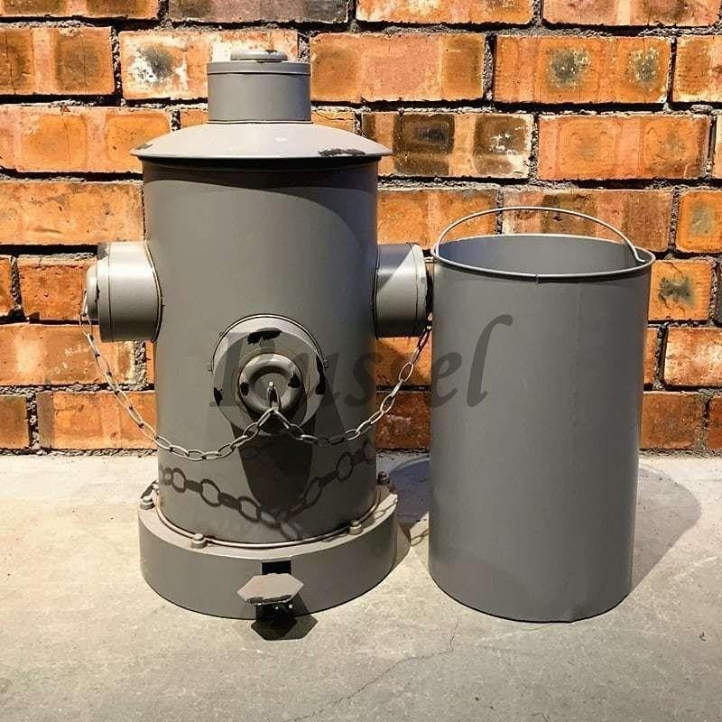 消火栓 ゴミ箱 アンティーク調 アメリカンレトロ ガーベージバスケット