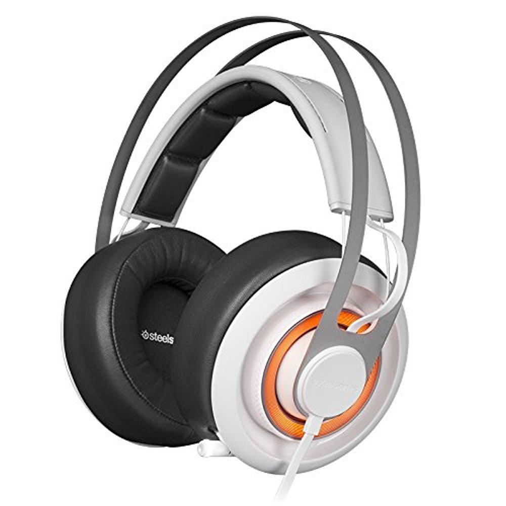 ヘッドホン SteelSeries Siberia Elite Prism Fone de Ouvido Siberia Elite Prism Artic White 51190 - Steelseries