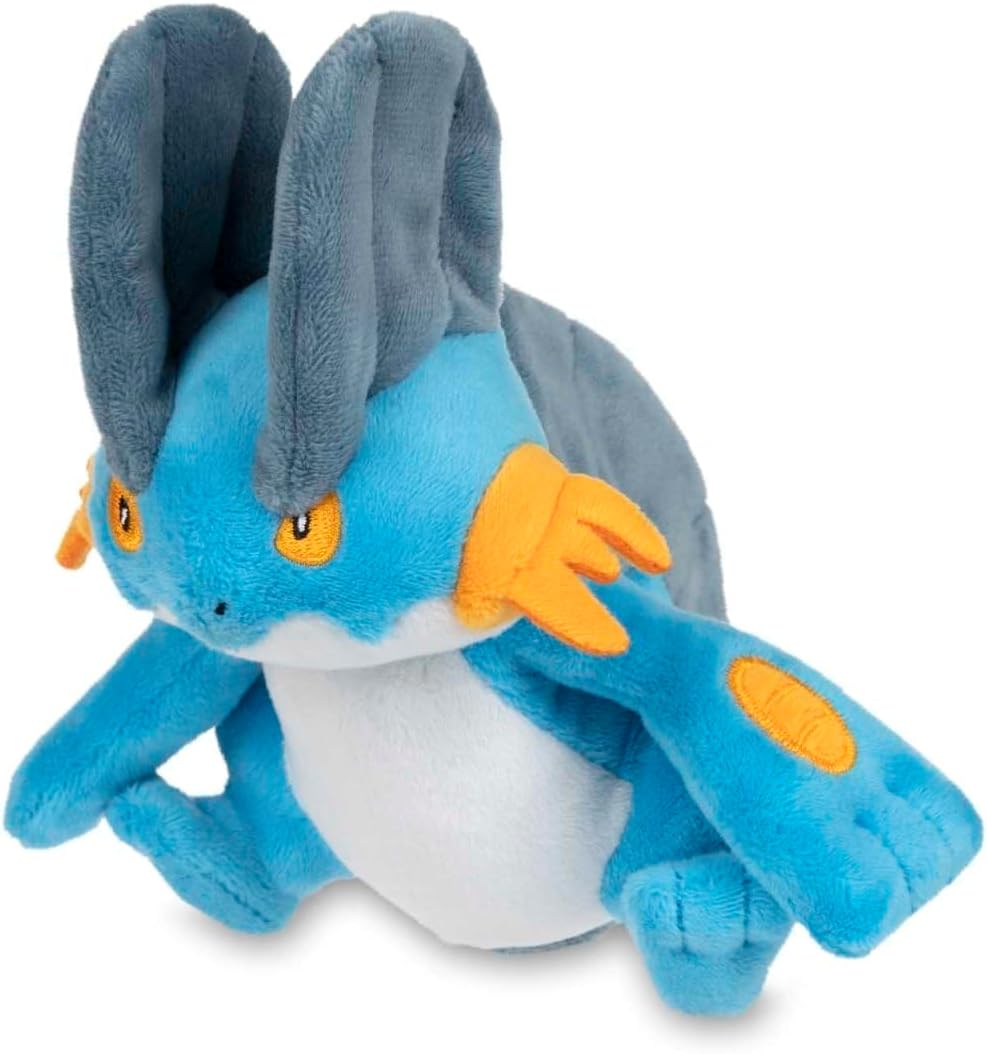 Pokemon Center: Sitting Cuties: Swampert Plush # 260 - Generation 3-6 in