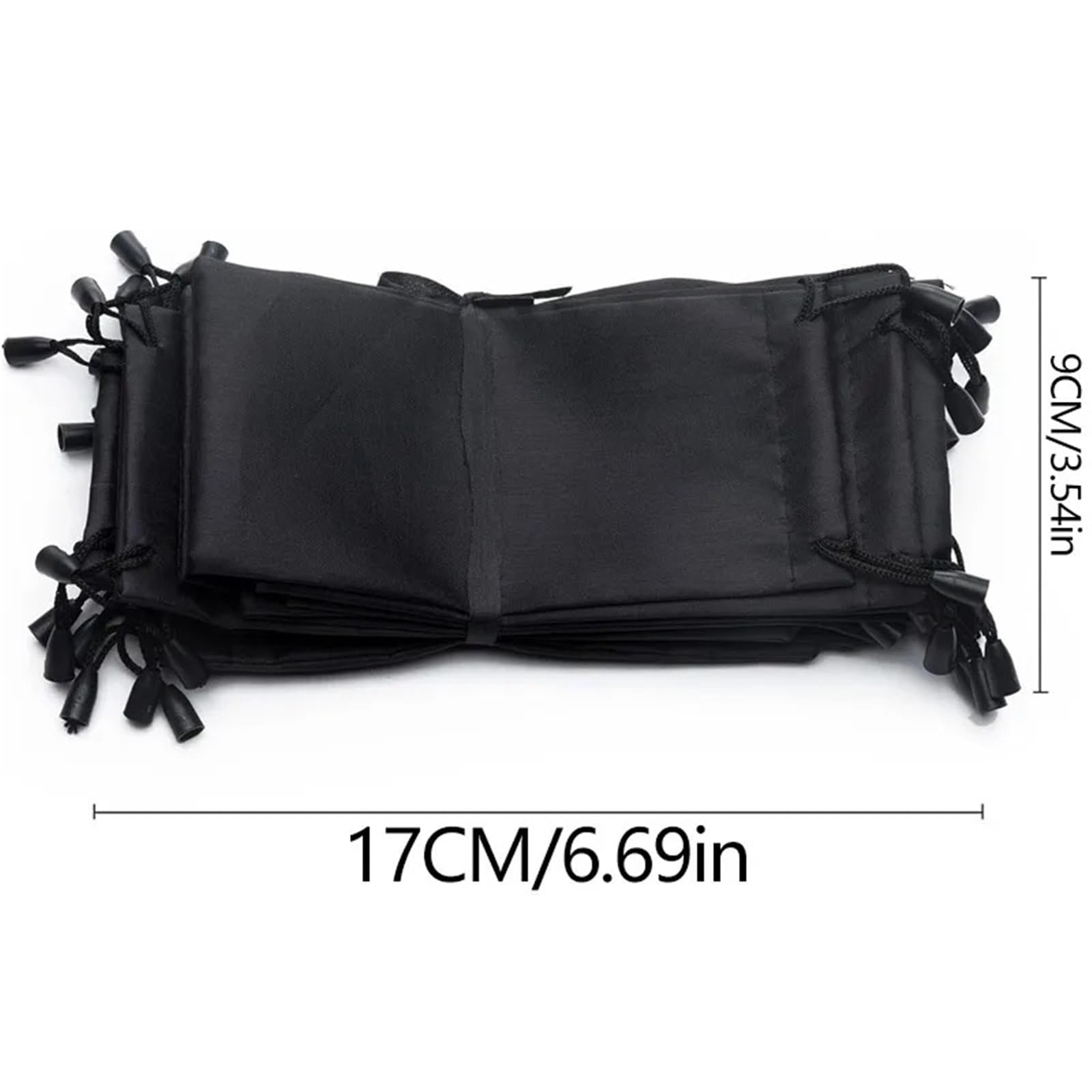 Custodia Occhiali 10-100 pezzi Borsa for occhiali da sole in tessuto morbido e impermeabile, in microfibra, for riporre la polvere, custodia for