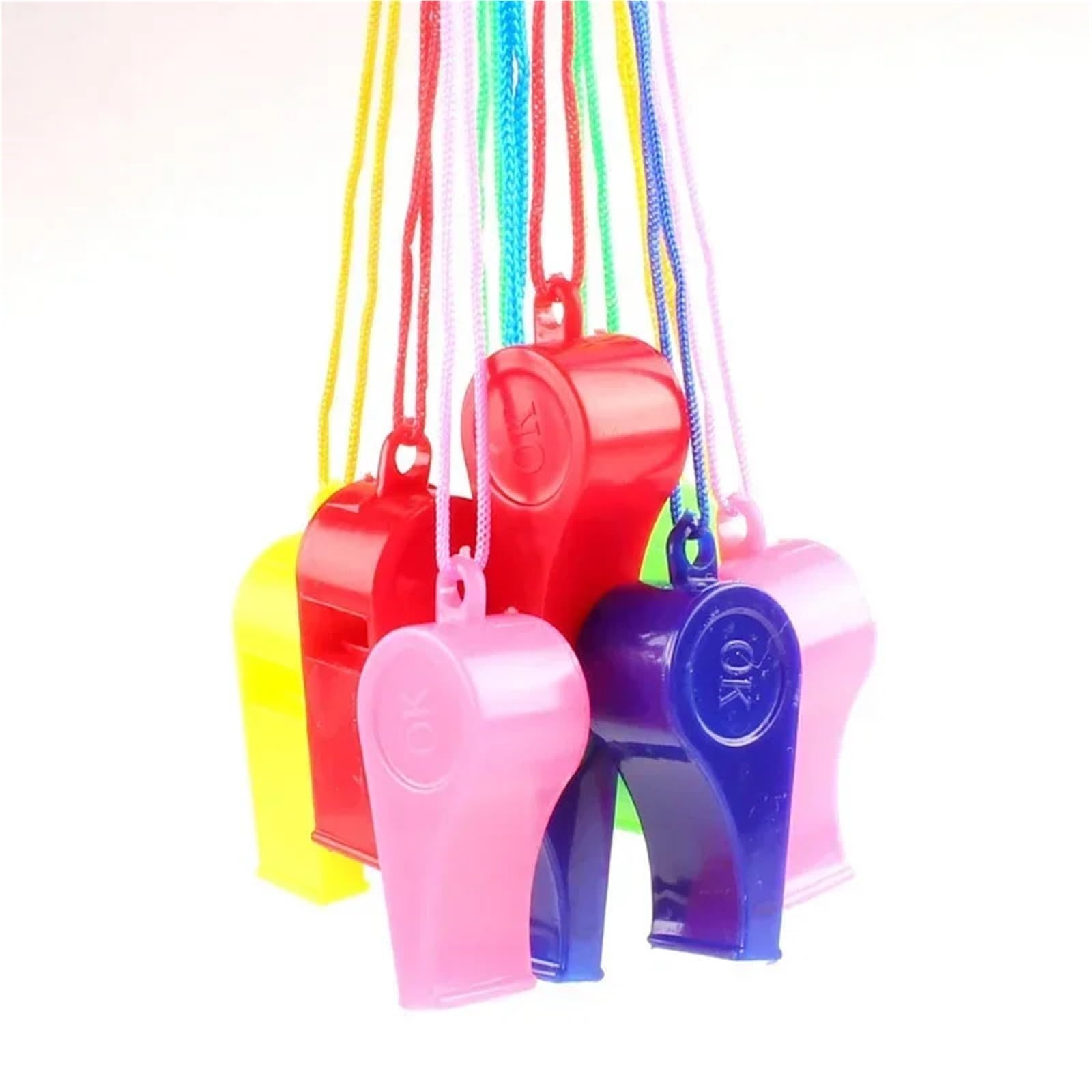 Sifflets d'arbitre en plastique et accessoires de supporter pour basket - 6