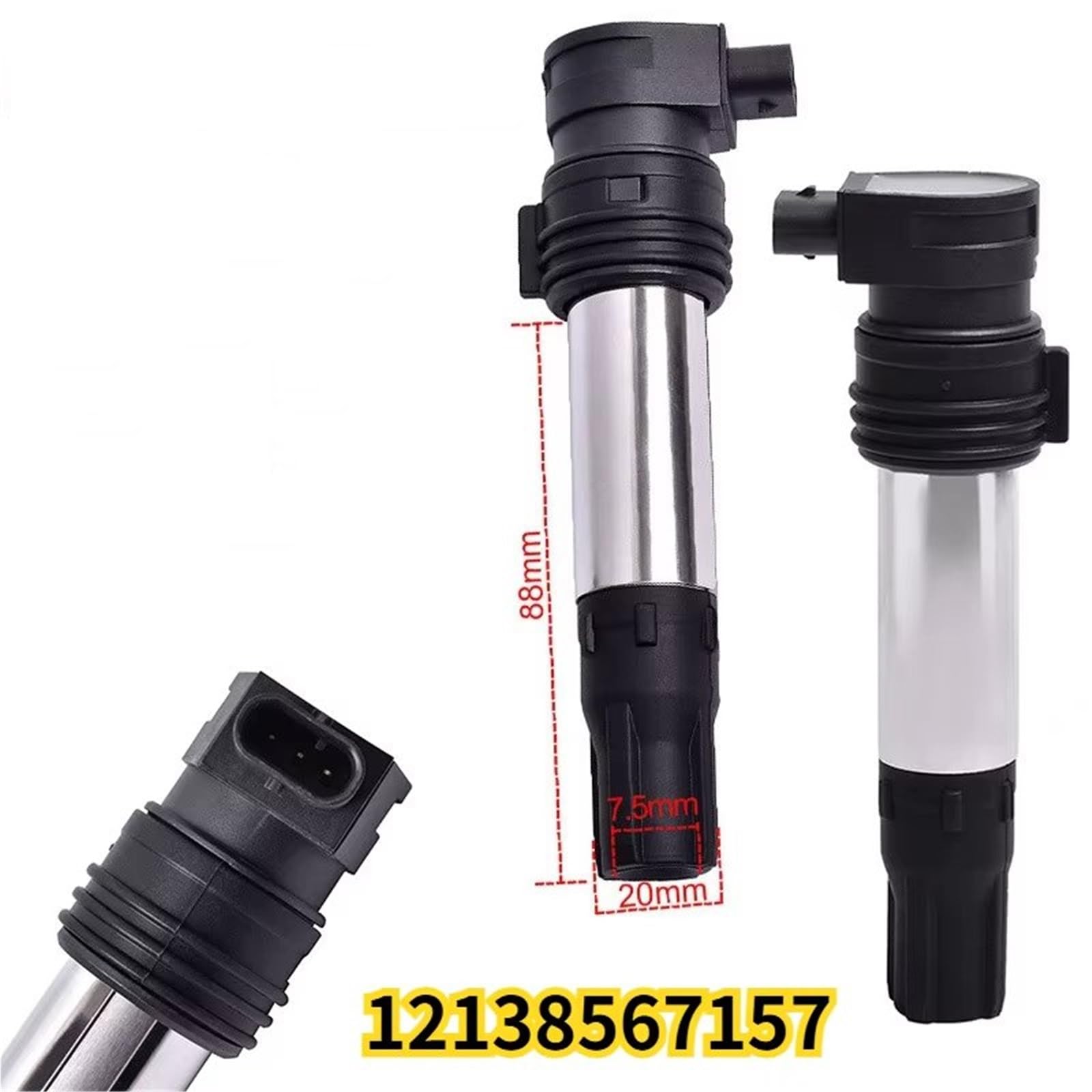 Bujía para BMW R1250GS R 1250 1300 GS RT RS R1250R R1300GS 2023-2026 12138567157 Bobina de Encendido de Motocicleta Interruptor de Encendido Llave