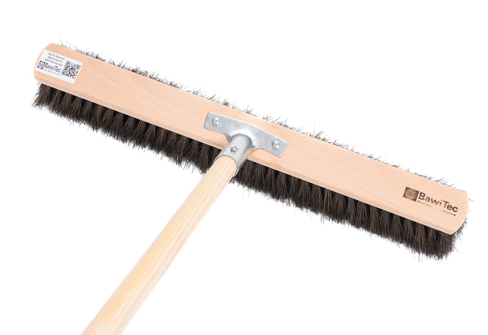 Profi Besen Arenga Borsten 40cm mit Stiel Besenstiel 160cm Lang Kehrbesen