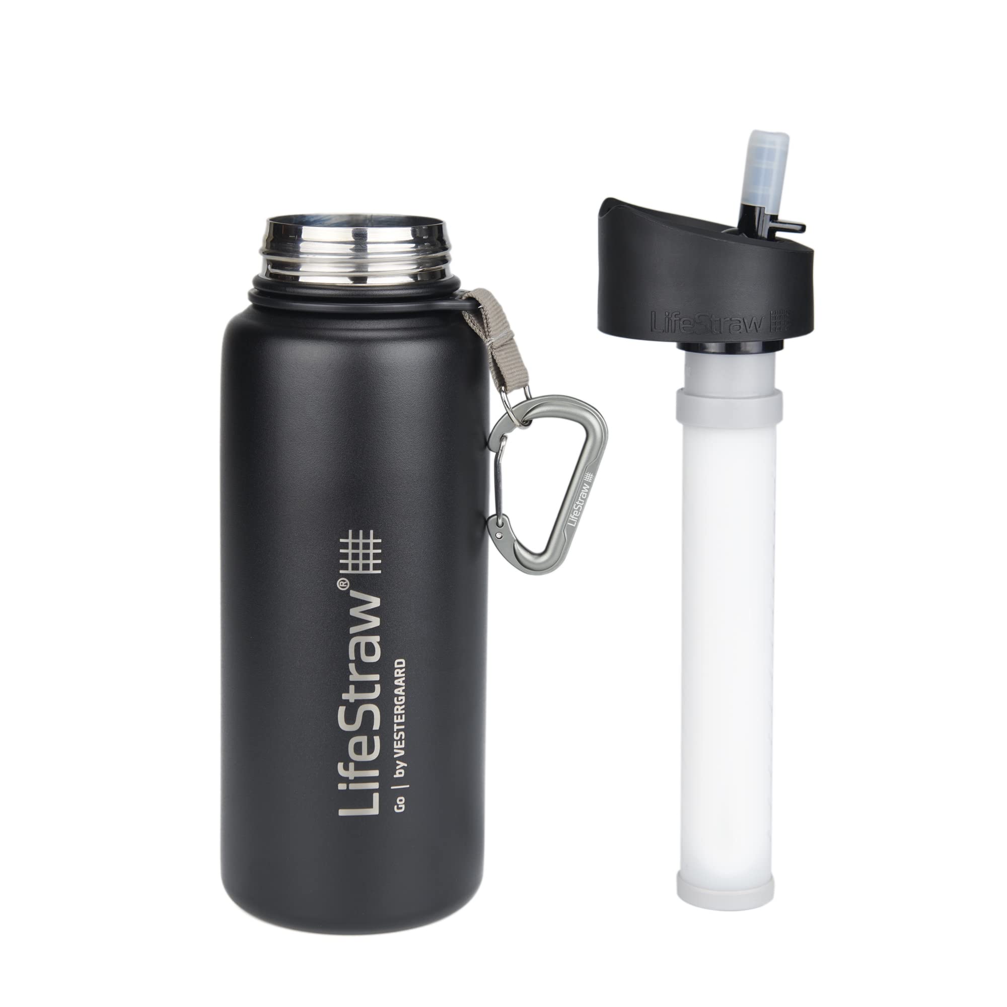 LifeStraw Go Stainless Steel (Black)