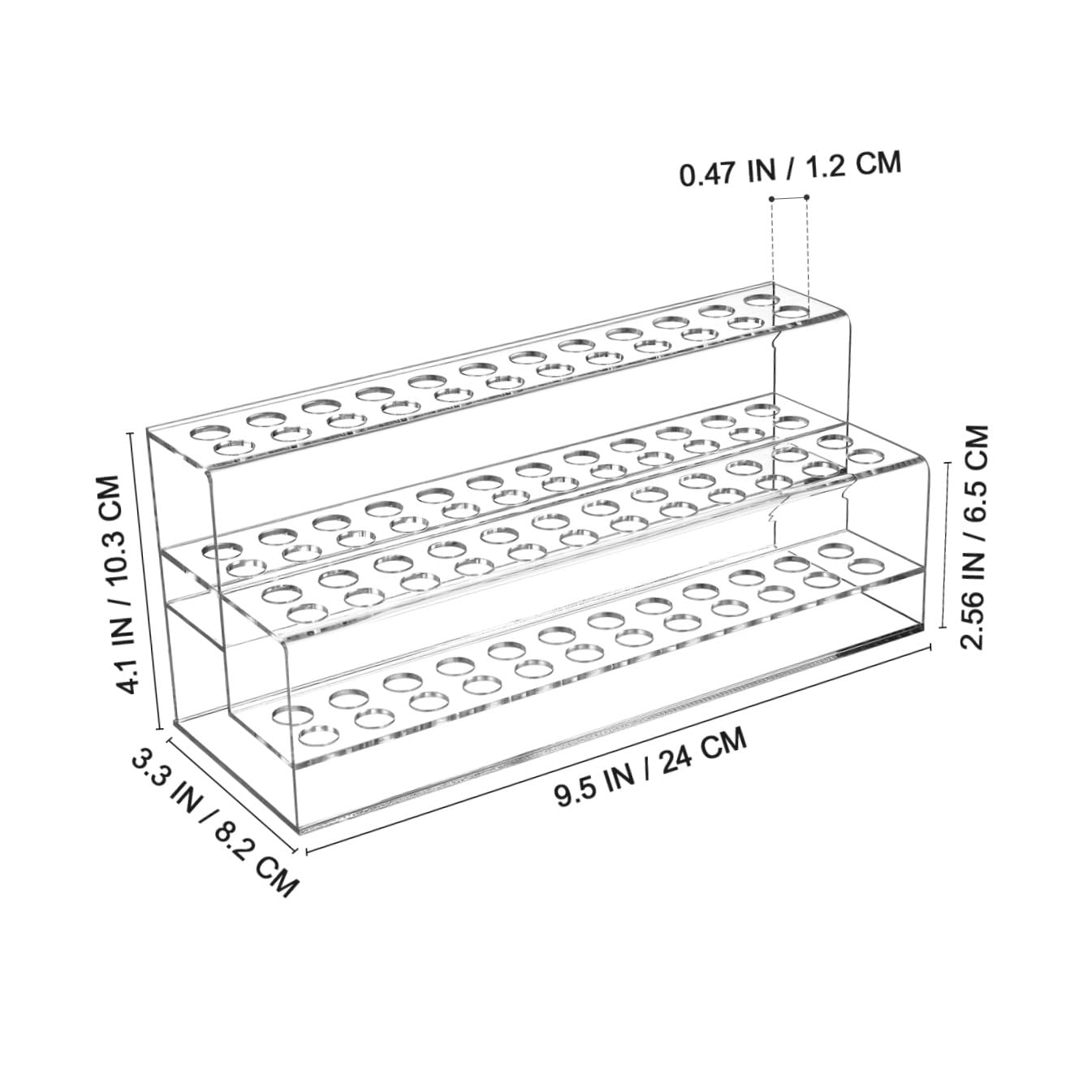 ifundom Porta Penne da Scrivania in Plastica Grande Capacità e Struttura Stabile, Design Multi-slot Resistente per Organizzare Matite e Pennelli in Casa o Ufficio