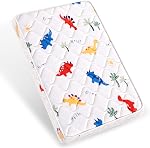 Premium Pack and Play Mattress Topper-38" x 26" x 1.5", Breathable, Soft, Safety-Reinforced Play Yard Mattress for Babies and Toddlers, Fits Pack N Play Playpens, White