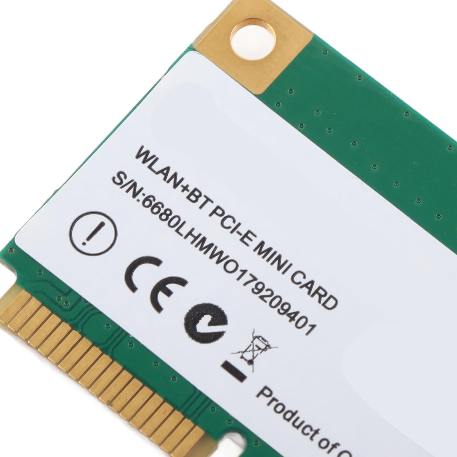 Zunate Scheda di Rete Wrieless, AX210HMW Triple Band 5374M (2.4GHz 574Mbps o 5GHz 2400Mbps o 6G) Mini PCIE Gigabit WiFi 6E Adapter con Bluetooth 5.2, per 10