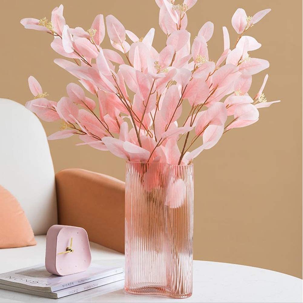 Bouquet di Fiori Artificiali di Lusso Nordico, Fiori di plastica, Piante in Vaso, Vaso per Decorazioni di casa, Feste, Ufficio e Tavolo, Fiori Finti