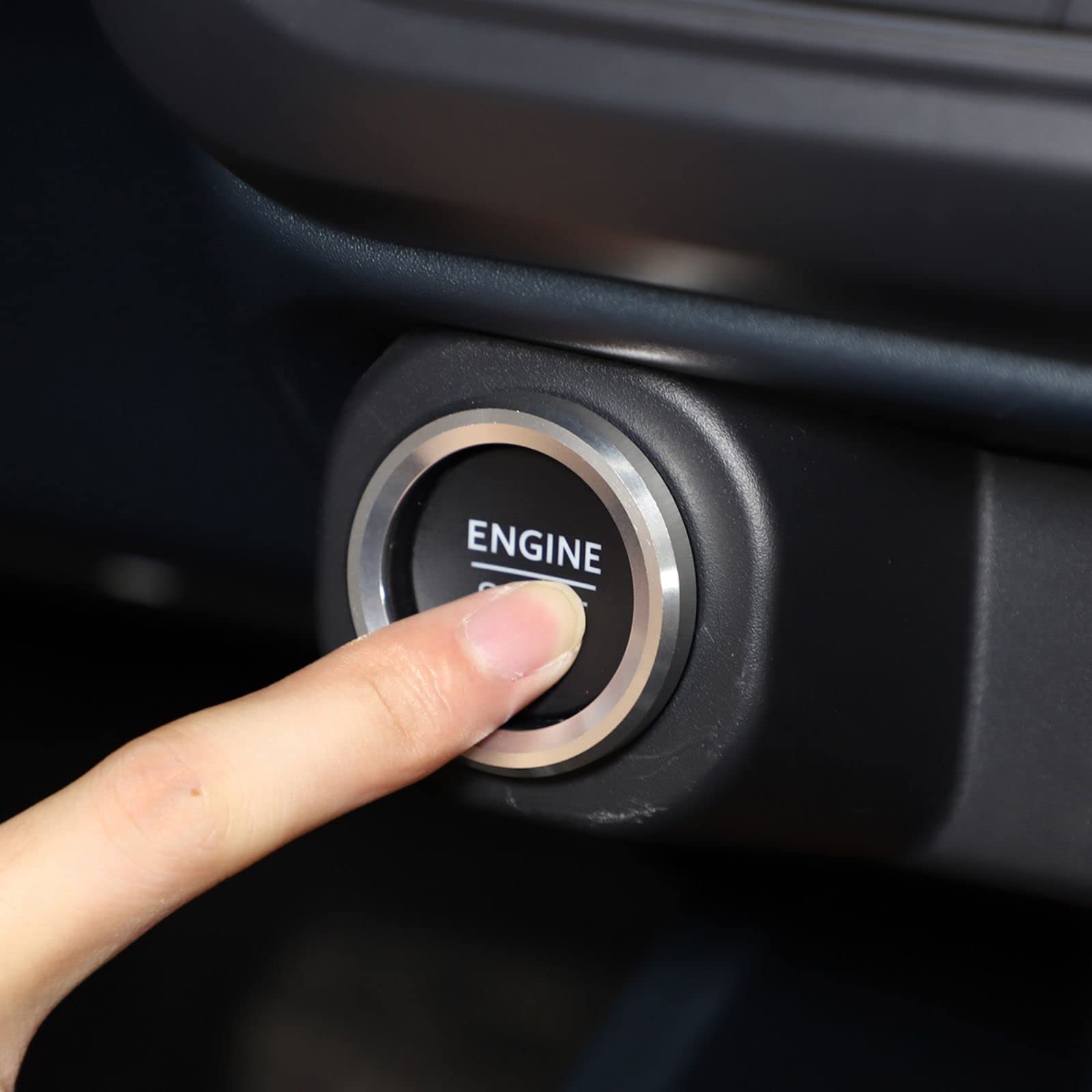 Red Engine Start Stop Push Button Cover For BMW E Chassis Vechiel X1/X3 - Foto 9