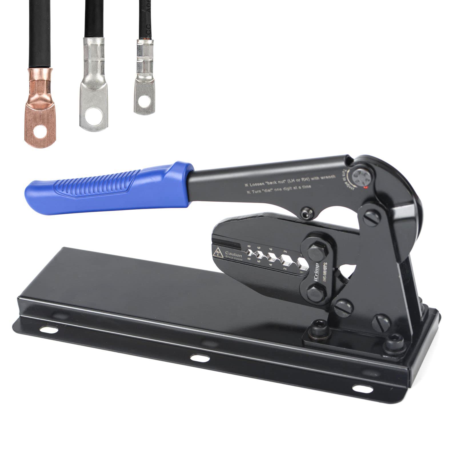 Bench Mount Cable Cutter VEVOR Bench Swager Tool Wire Rope Swaging