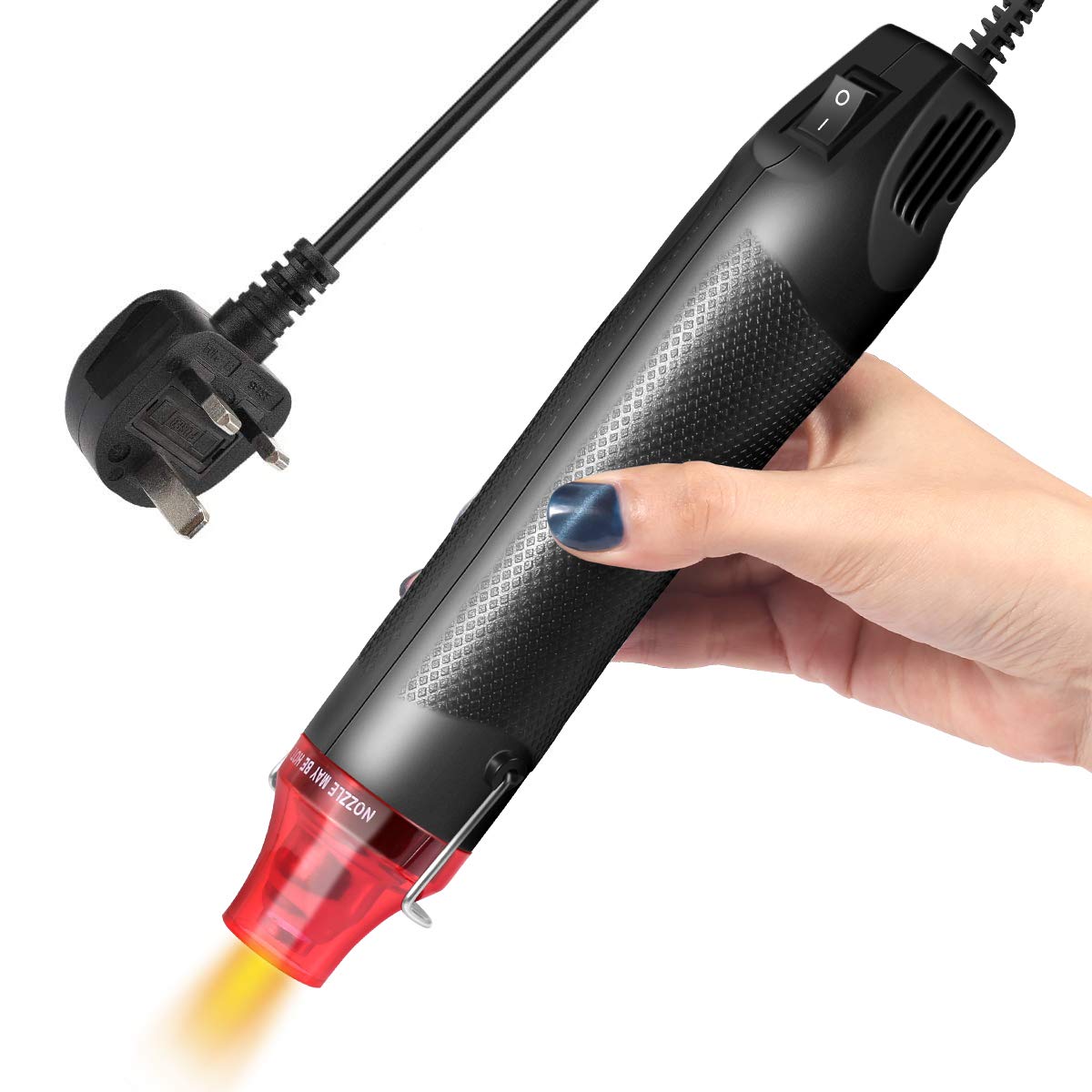 Buy Handheld Hot Air Gun, 300W Mini Heat Gun with 3.3ft Long Cable